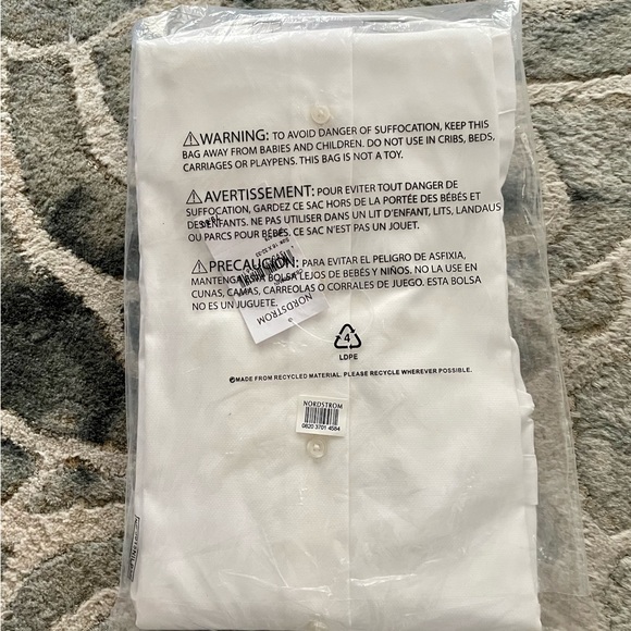 Calibrate Men’s White Dress Shirt by Nordstrom - Neck 16. BNWT - (packaged) - Picture 4 of 6